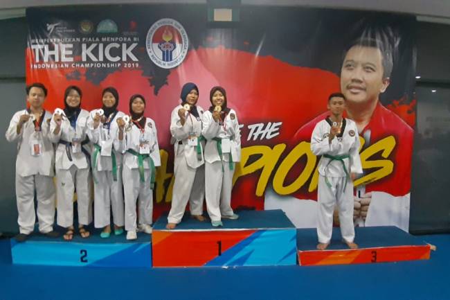 Taekwondo Unindra Kembali Menuai Prestasi