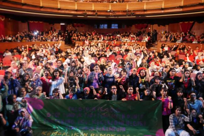 Panggung Perempuan Bersatu, Ruang Suara Perempuan dalam Melawan Ketidakadilan.