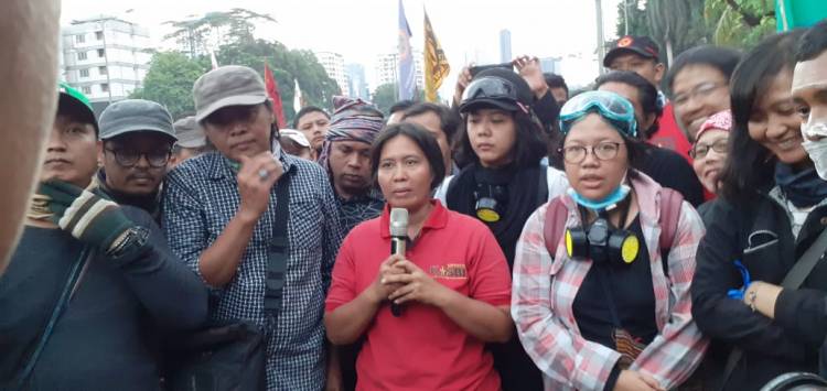 Konferensi Pers Terbuka di Aksi Lanjutan