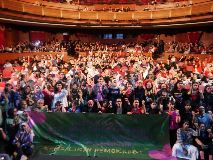 Panggung Perempuan Bersatu, Ruang Suara Perempuan dalam Melawan Ketidakadilan.