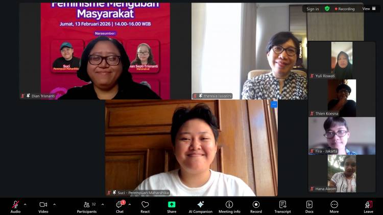 Menuju Hari Perempuan Internasional, Organisasi Perempuan Mahardhika Tinjau Ulang Strategi Gerakan Feminisme lewat Diskusi Publik